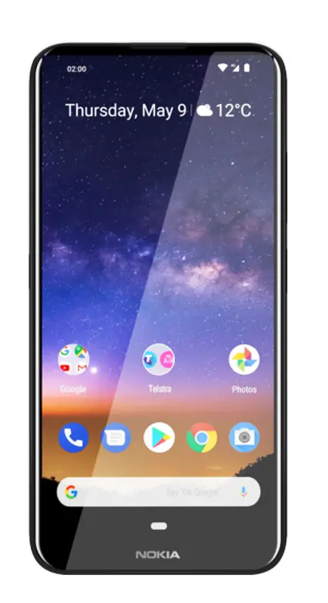 Nokia 2.2 Telstra-Locked Smartphone – Black, Face Unlock Enabled 1
