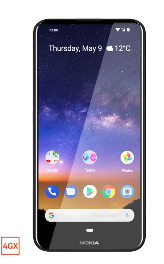 Nokia 2.2 Telstra-Locked Smartphone – Budget Android Phone In Matte Black 1