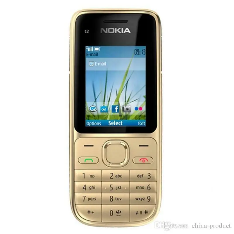 Nokia C2-01 Unlocked Feature Phone – 3.15Mp Camera, 1020Mah Battery, English Keypad 1
