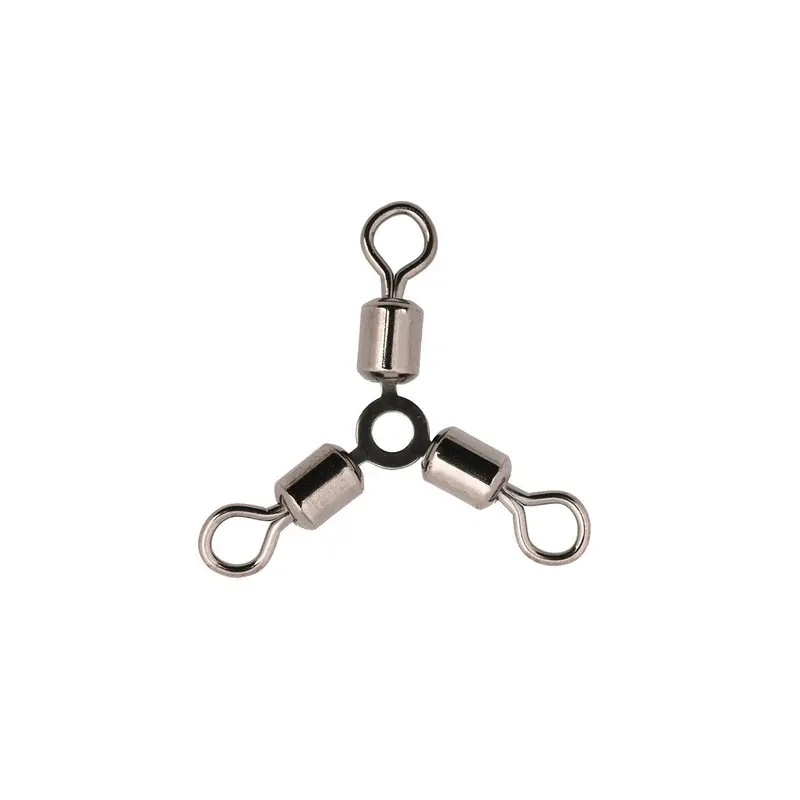 Owner 3-Way Free-Rotating Swivel For Tackle Rigging 1