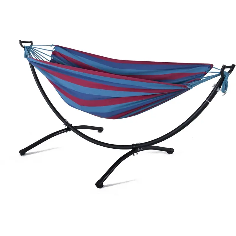 Oztrail Double Hammock With Stand – Quick-Setup, Durable Outdoor Relaxation System 1