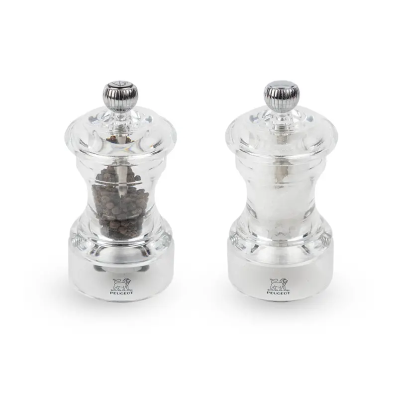 Peugeot Bistro 4-Inch Acrylic Salt And Pepper Grinder Pair 1