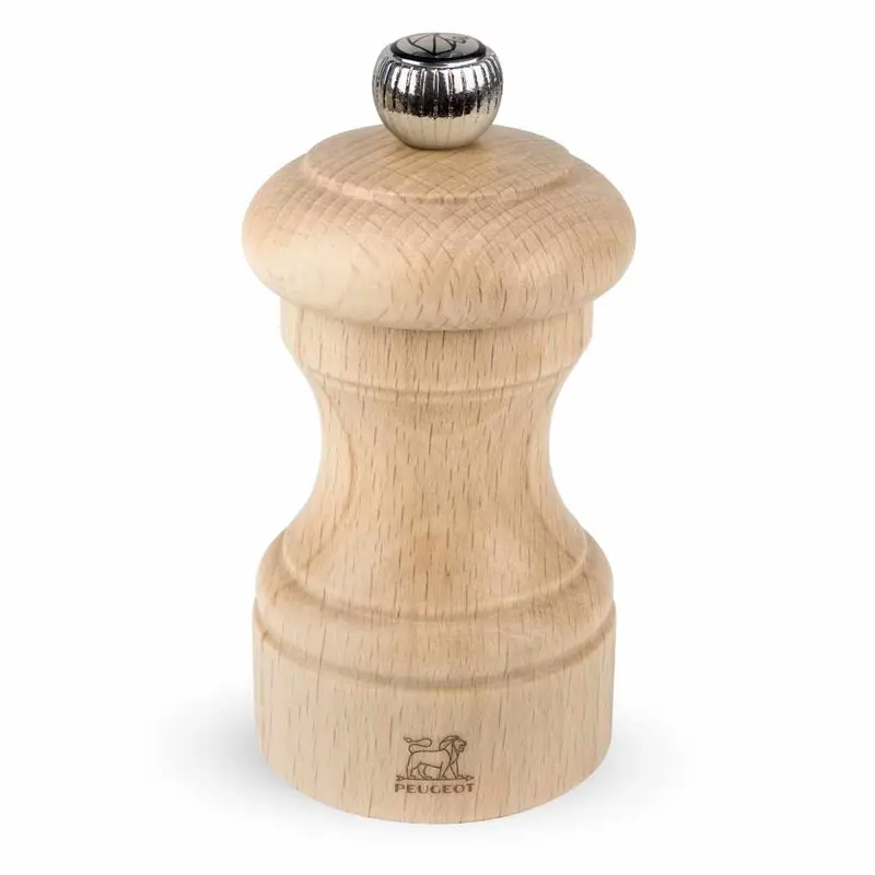 Peugeot Bistro 4-Inch Natural Wood Pepper Grinder 1