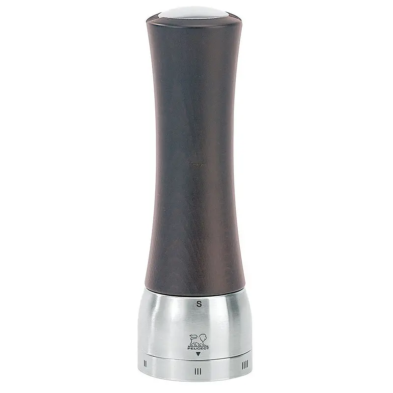 Peugeot Madras Uselect 6.25-Inch Chocolate Salt Mill 1