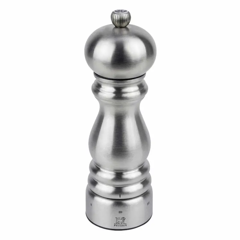Peugeot Paris Chef Zirlion 7-Inch Stainless Steel Salt Grinder With U'Select Mechanism 1