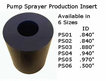 Pump Spray Nozzle Chuck Inserts For Capping Tools 1