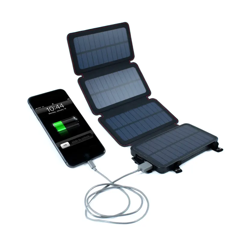 Quadrapro High-Capacity Solar-Powered External Battery 1