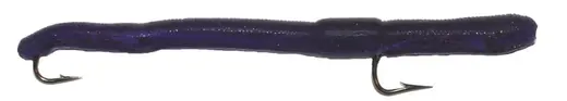 Rival Purple Worm Soft Bait – Single-Pack, Enhanced Action 1