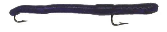 Rival Purple Worm Soft Bait – Single-Pack, Standard Profile 1