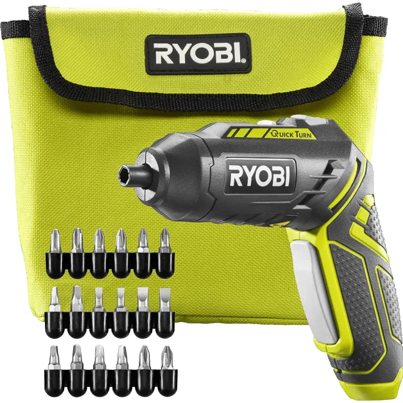 Ryobi 4V Cordless Screwdriver – Compact 600 Rpm Power Tool 1