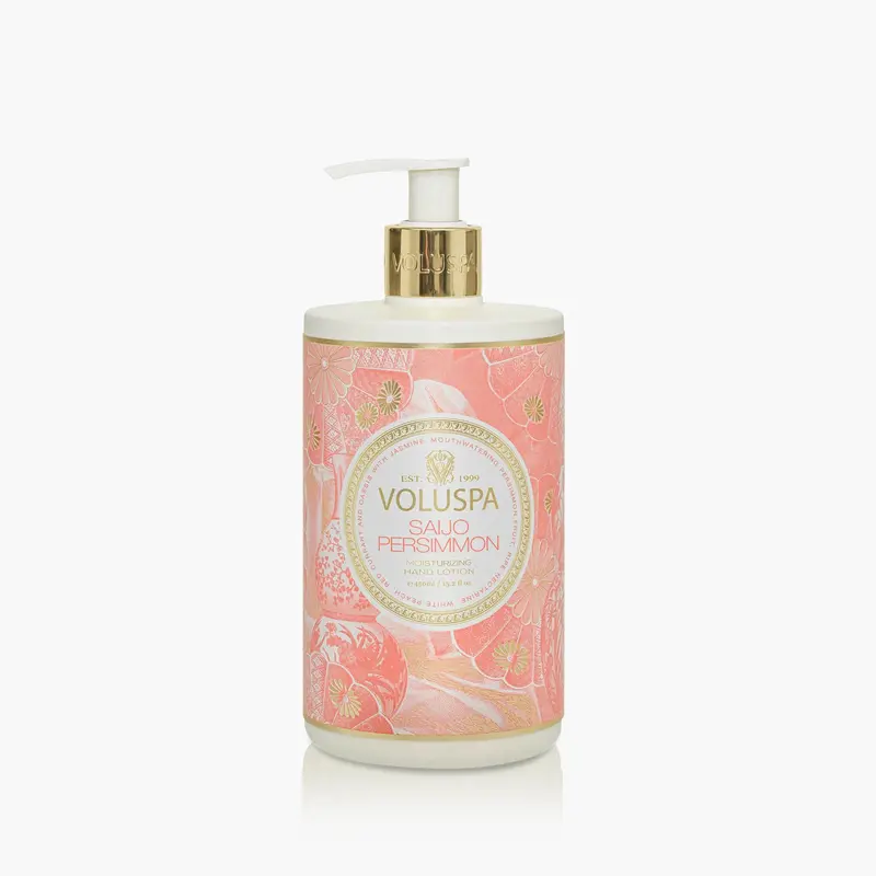 Saijo Persimmon Scented Hand Lotion 1