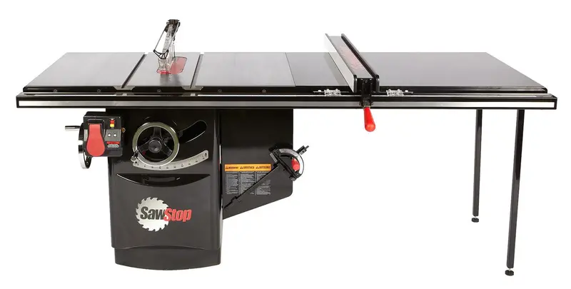 Sawstop 7.5 Hp Three-Phase Industrial Cabinet Saw – 480V, 52" T-Glide Fence System 1