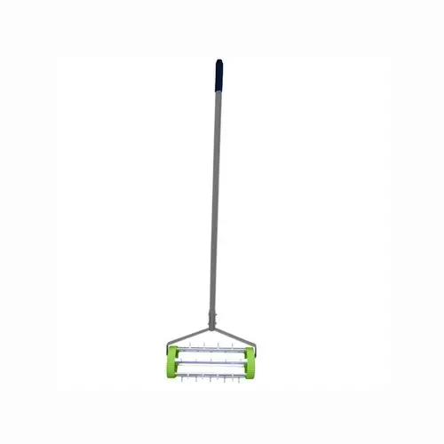 Saxon Spiked Roller Lawn Aerator – Sturdy Wheel Design For Effortless Use 1