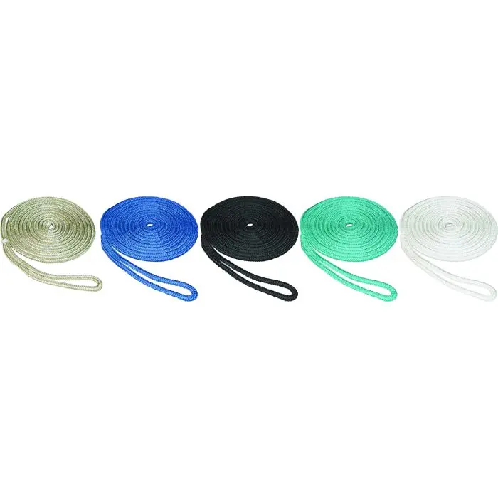 Seasense Dock Line – 3/8-Inch X 15-Foot Black With 10-Inch Eye Splice 1
