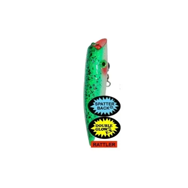 Sh Ace Hi Ex Green Spatter Glow Lure 1