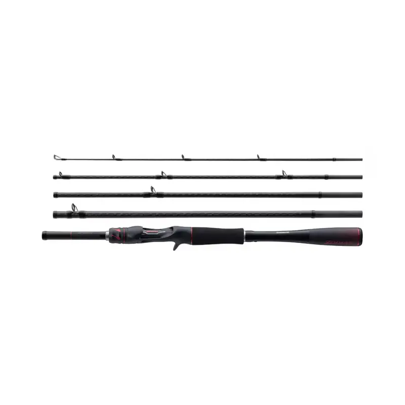 Shimano Zodias 5-Piece Packable Spinning Rod – Lightweight & Travel-Friendly 1
