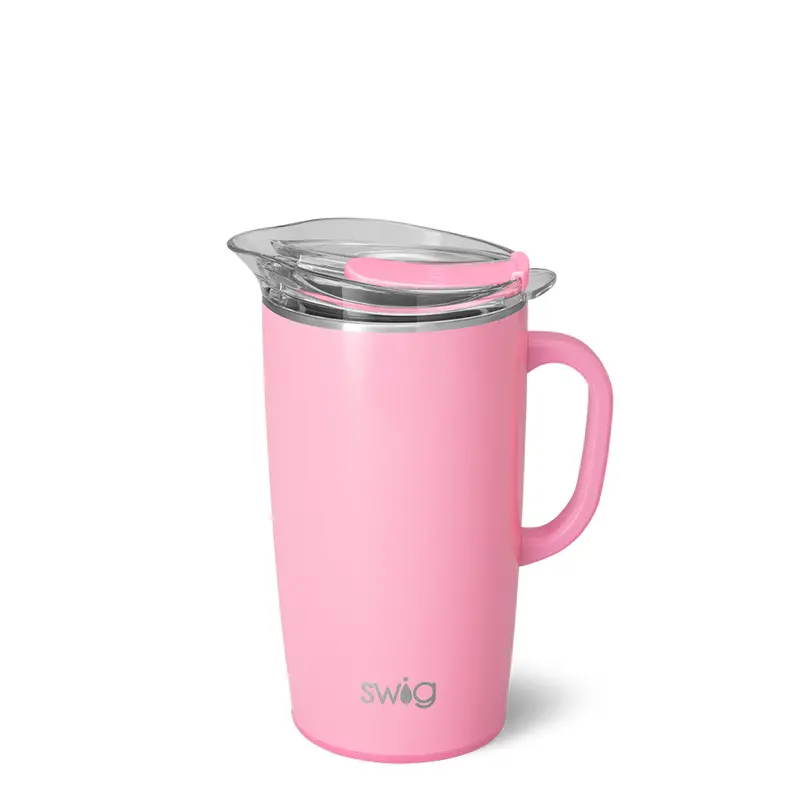 Shimmer Bubblegum 64Oz Party Pitcher 1