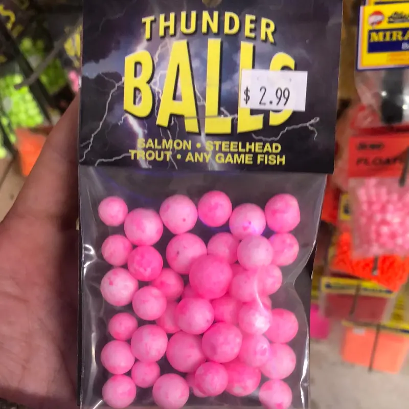 Sparrnone Thunder Ball Sinkers – Large Speckled Pink 1