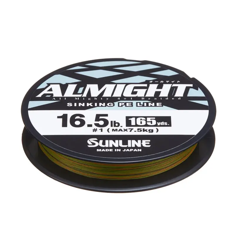 Sunline Almight Sinking Pe Braid – Low-Visibility Subsurface Fishing Line 1