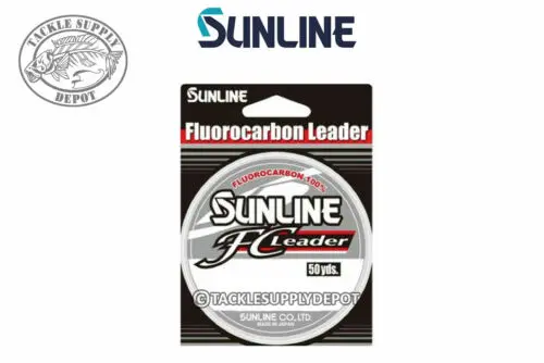 Sunline Fc Leader Line – 50-Yard Spool, Crystal Clear 1
