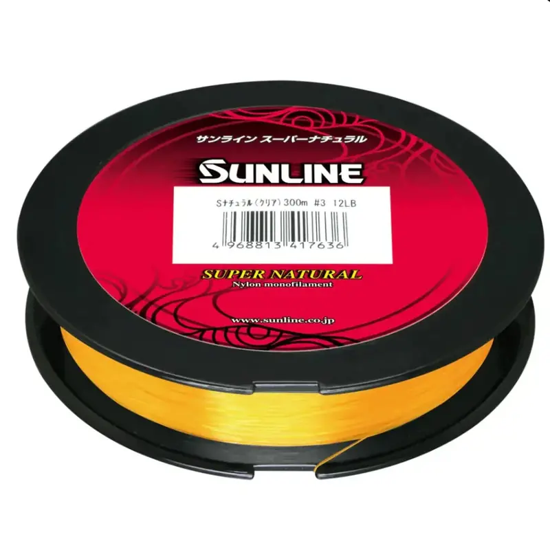 Sunline Supernatural Orange Monofilament Line – 330 Yards 1