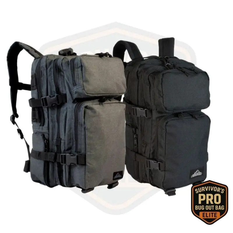 Survivor'S Pro Elite Bug Out Bag – High-Capacity Tactical Evacuation Kit 1