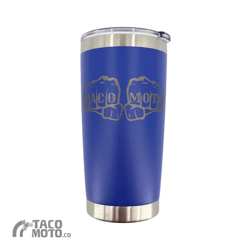 Taco Moto Co. Knuckles Tumbler – Double-Wall Vacuum Tumbler 1