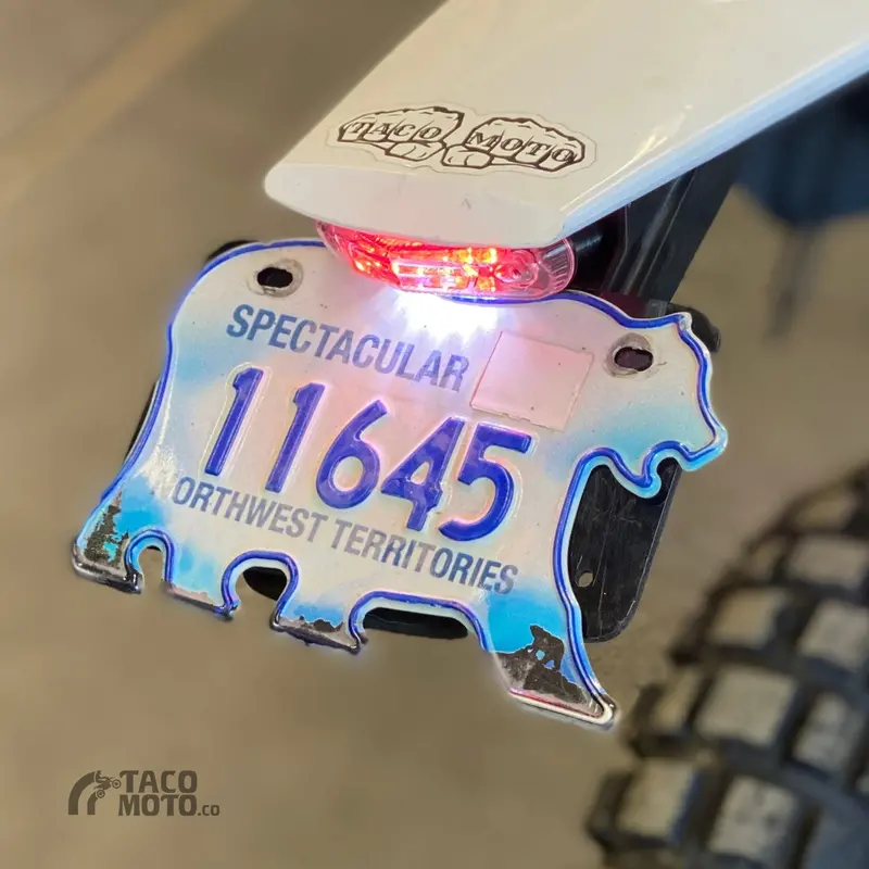 Taco Moto Co. Tidy Tail All-In-One Rear Light Assembly – For 2020–2023 Ktm & Hqv Models 1