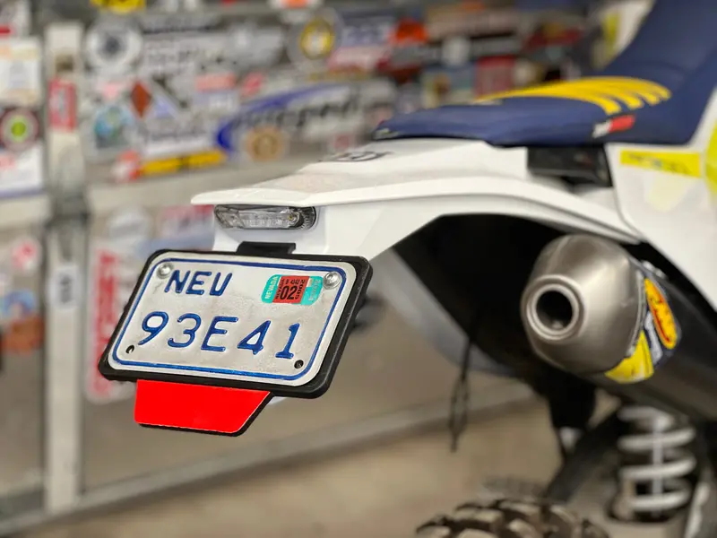 Taco Moto Co. Tidy Tail With R-Tech Fender For 2020–2023 Ktm Exc-F 1