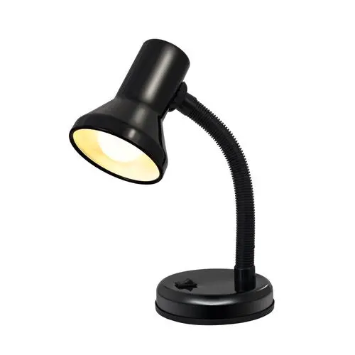 Verve Freya Desk Lamp – 25W Black Adjustable Task Light With Flexible Neck 1