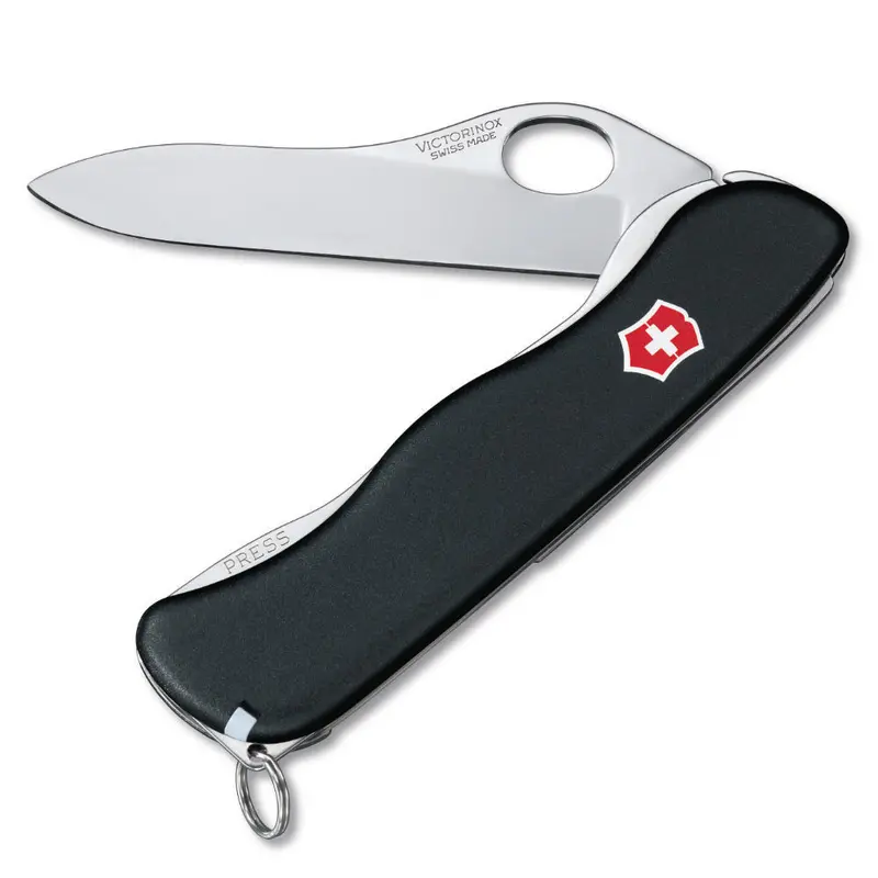 Victorinox One-Hand Sentinel Clip Knife – Non-Serrated Lockblade 1