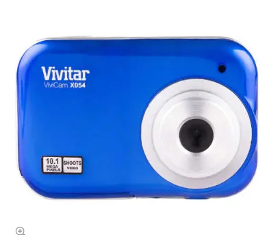 Vivitar Vxo54 10.1 Mp Digital Camera – Choice Of Blue Or Pink Finish 1