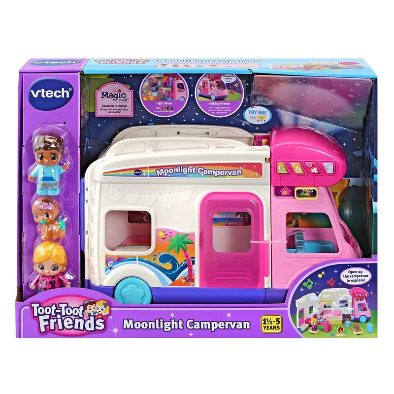 Vtech Toot-Toot Friends Moonlight Campervan – Interactive Toy For Ages 1.5–5 1