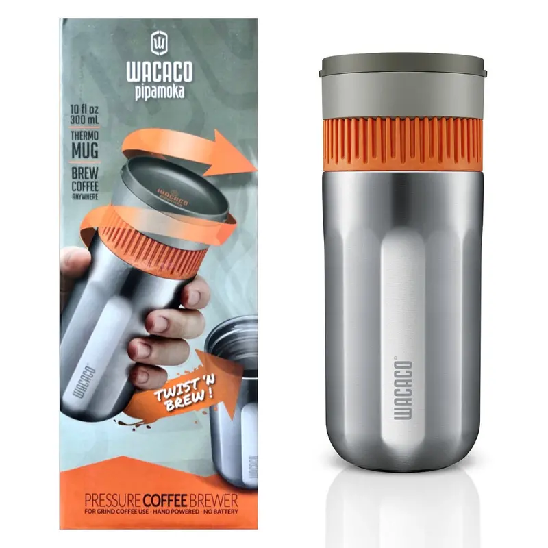 Wacaco Pipamoka Portable Espresso Maker – Manual Pressure Brewing System 1