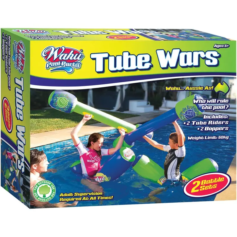 Wahu Pool Party Tube Wars – Competitive Inflatable Gladiator Game For Pools 1