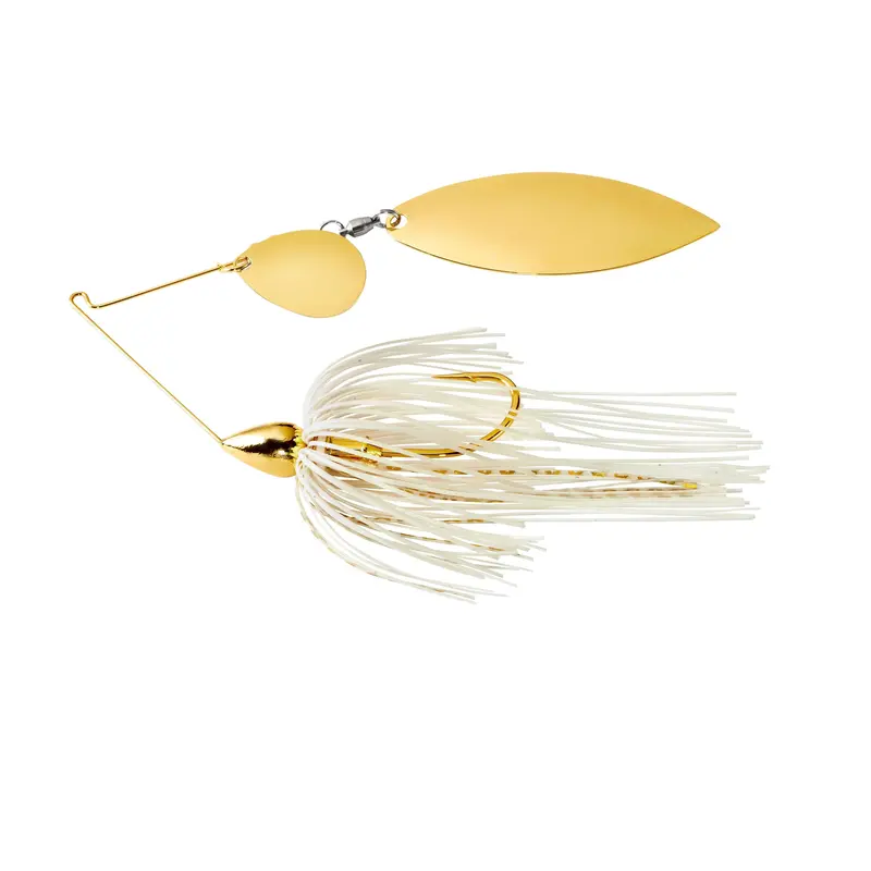 War Eagle Tandem Willow Spinnerbait – Gold Frame Variant 1
