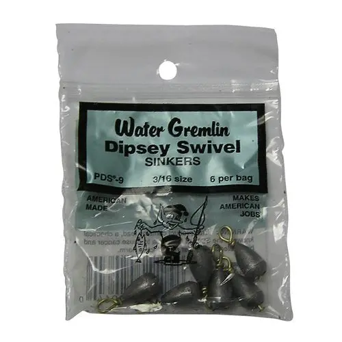 Wg Dipsey Swivel Sinker Pack – Size Spds9 1
