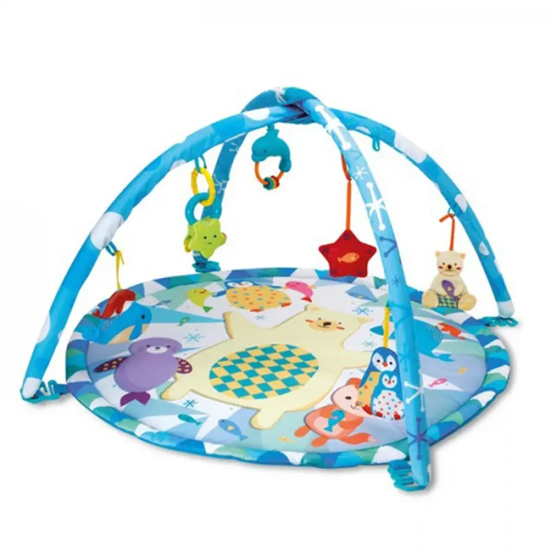 Winfun Polar Fiesta Activity Gym – Interactive Infant Play Mat 1