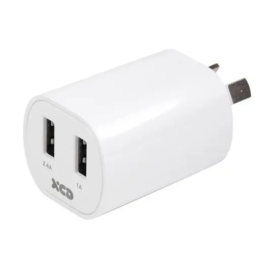 Xcd 3.4A Dual-Port Usb Wall Charger – Safety-Enhanced Charging Hub With Multi-Circuit Protection 1