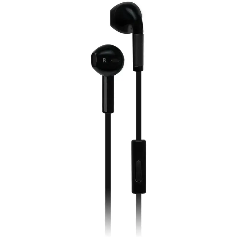 Xcd Wired In-Ear Headphones With Inline Controls – Minimalist Black, White, Or Grey 1