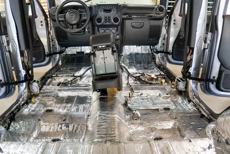 Hushmat 738094 Complete Vehicle Cargo Area Sound & Thermal Insulation Kit 1