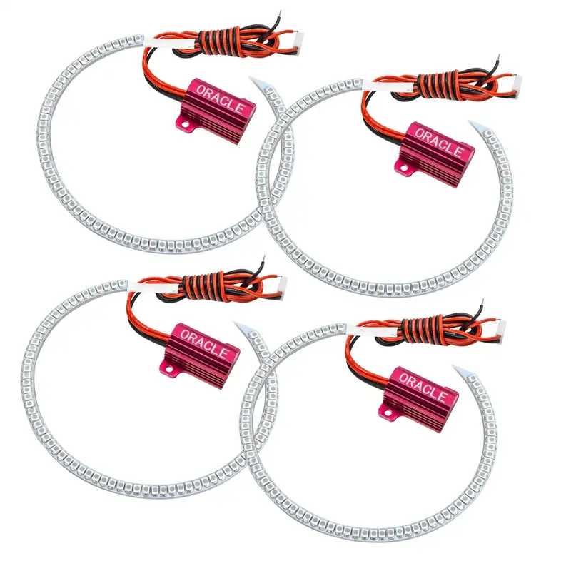 Oracle Lighting 2337-003 Halo Ring Emitter Set – Customizable Led Headlight Accent Kit 1