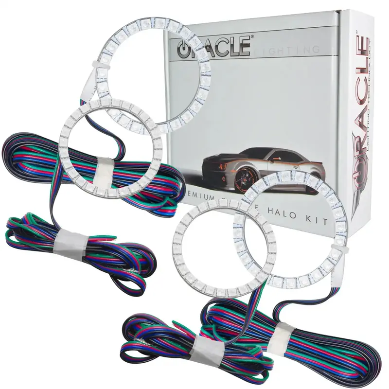 Oracle Lighting 2683-330 Rgb-Ready Halo Ring Emitter Set For Custom Headlight Accents 1